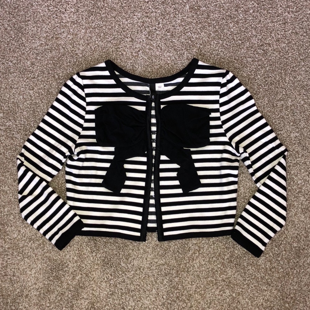 B&W striped top from H&M
